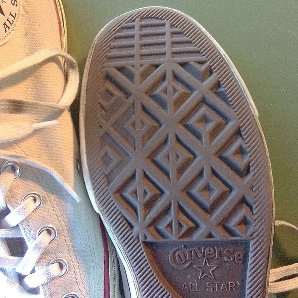 Converse White High-Top Athletic Shoes Classic Canvas - Picture 5 of 7